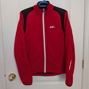 Louis Garneau Performance Cycling Jacket – Red/Black, Women’s Size M #105